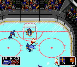 EA Hockey (Europe) In game screenshot